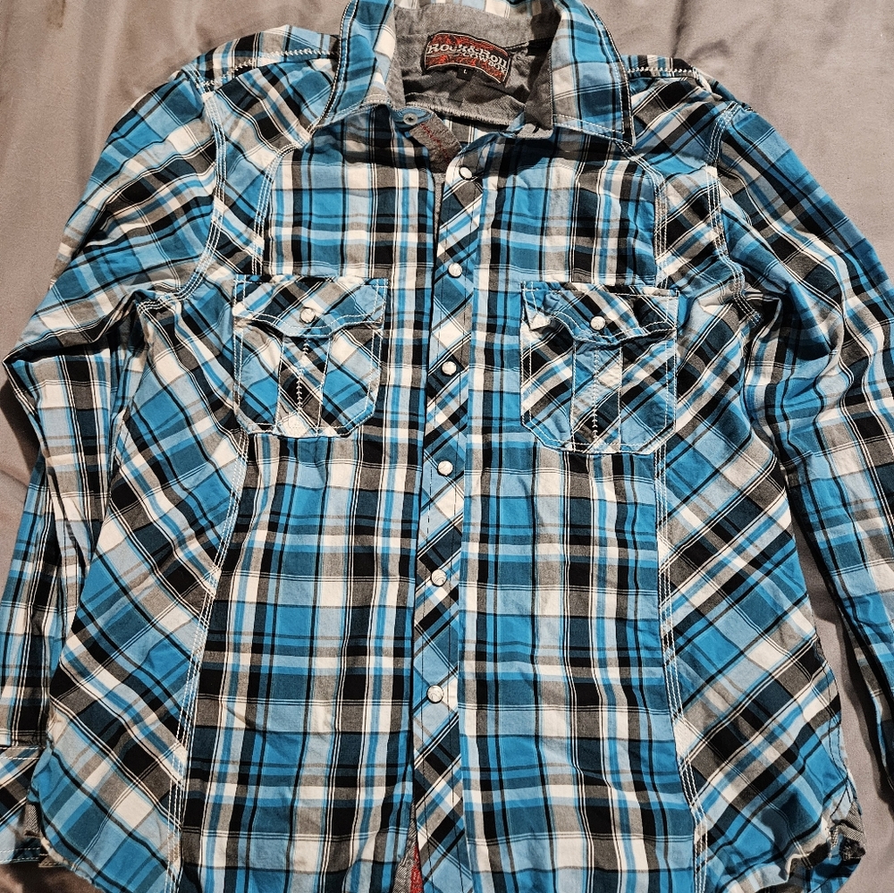Rock & Roll button up